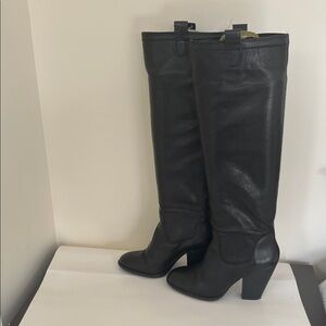 Comfortable, Elegant Genuine Leather Tall Vince Camuto Boots.